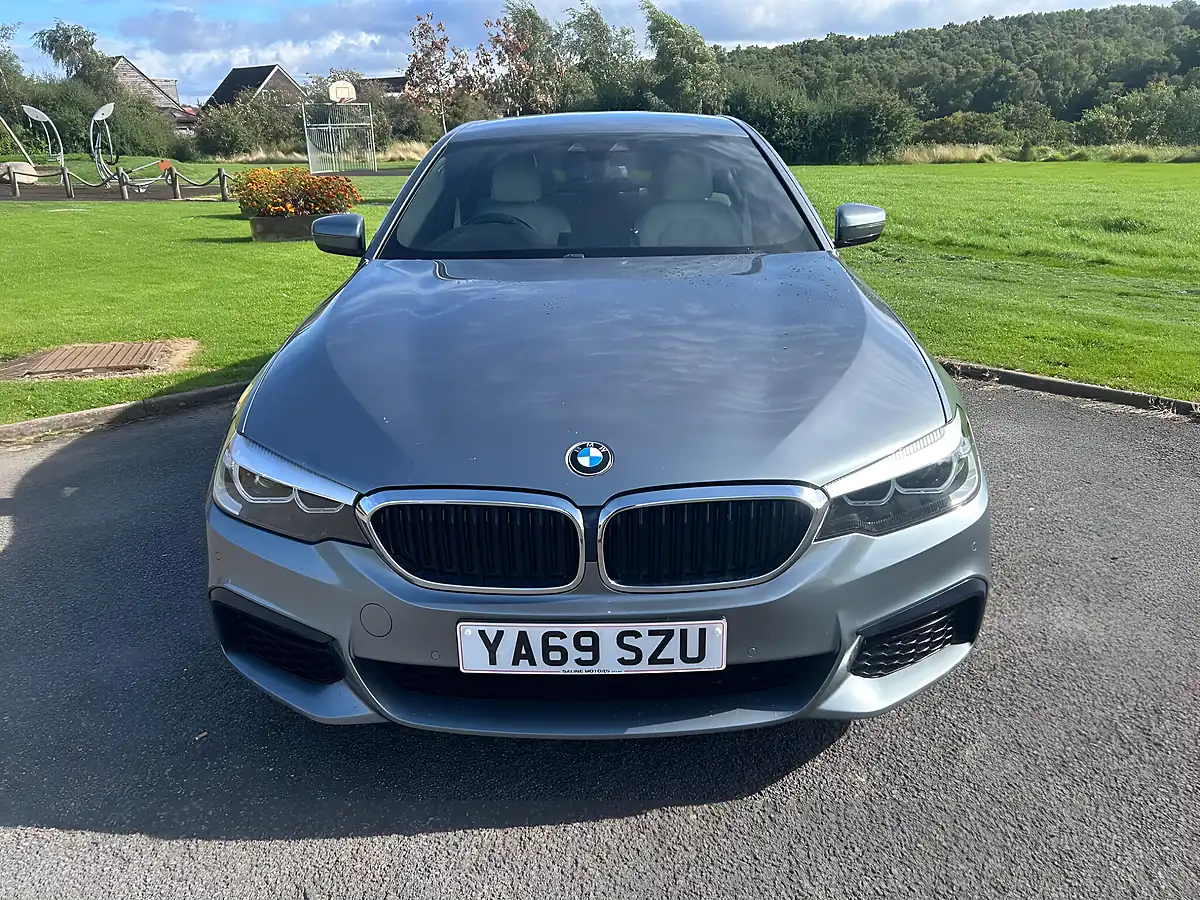 Used 2019 BMW 5 Series M Sport Blue - Interior and Exterior details 2
