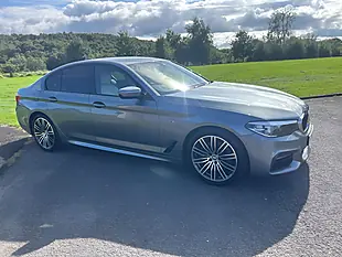 Used 2019 BMW 5 Series M Sport Blue - Interior and Exterior details 7
