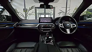 Used 2019 BMW 5 Series M Sport Mediterranean Blue - Interior and Exterior details 13