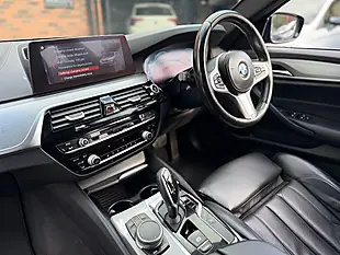 Used 2019 BMW 5 Series M Sport Mediterranean Blue - Interior and Exterior details 16