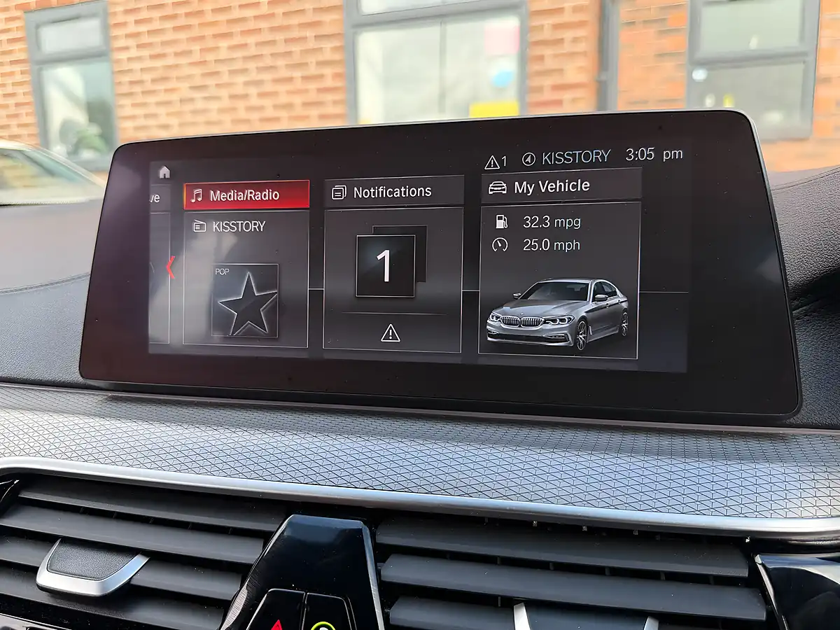 Used 2019 BMW 5 Series M Sport Mediterranean Blue - Interior and Exterior details 18