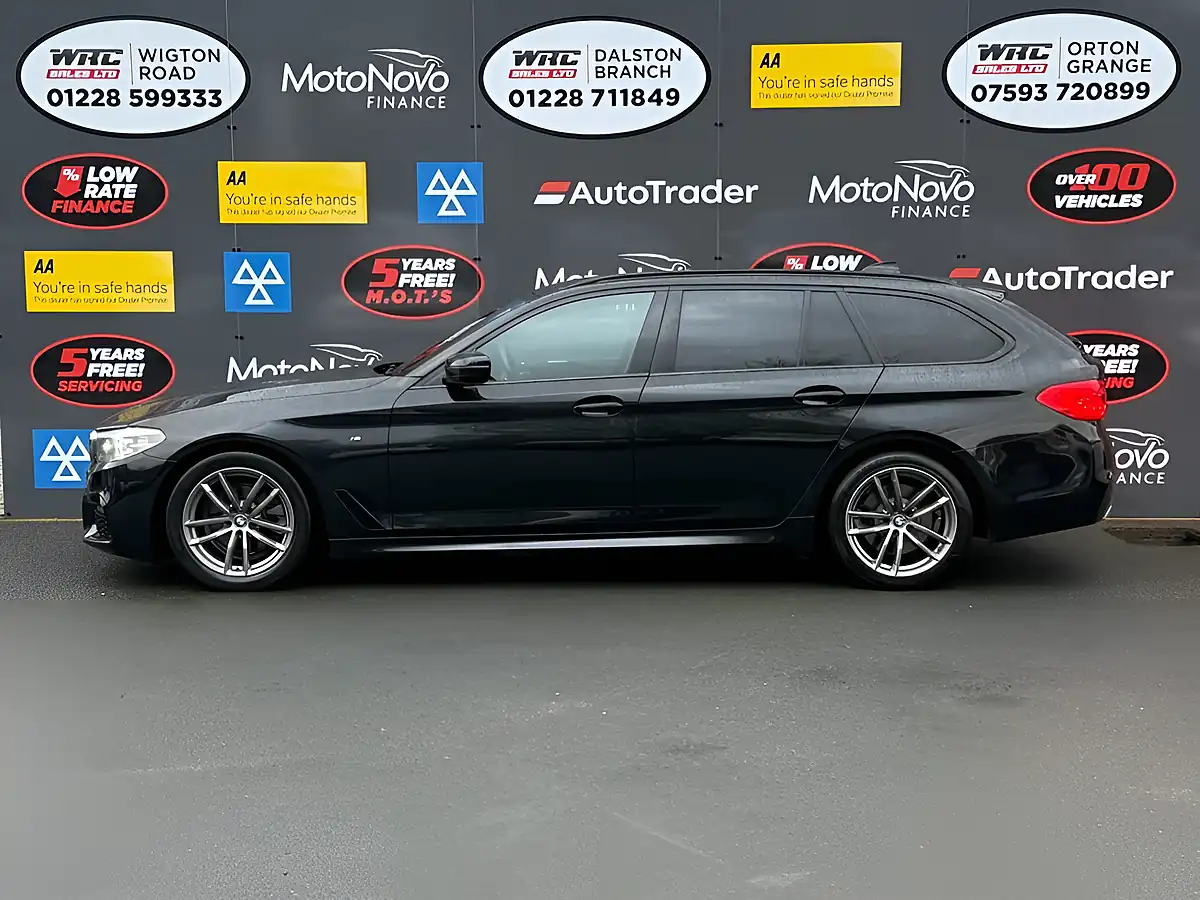 Used 2019 BMW 5 Series M Sport Touring Black - Interior and Exterior details 2