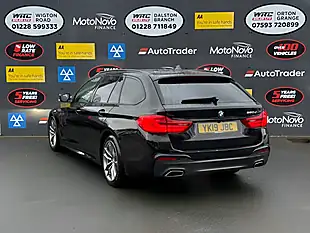 Used 2019 BMW 5 Series M Sport Touring Black - Interior and Exterior details 3