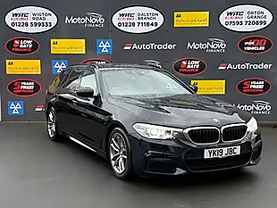 Used 2019 BMW 5 Series M Sport Touring Black - Interior and Exterior details 4