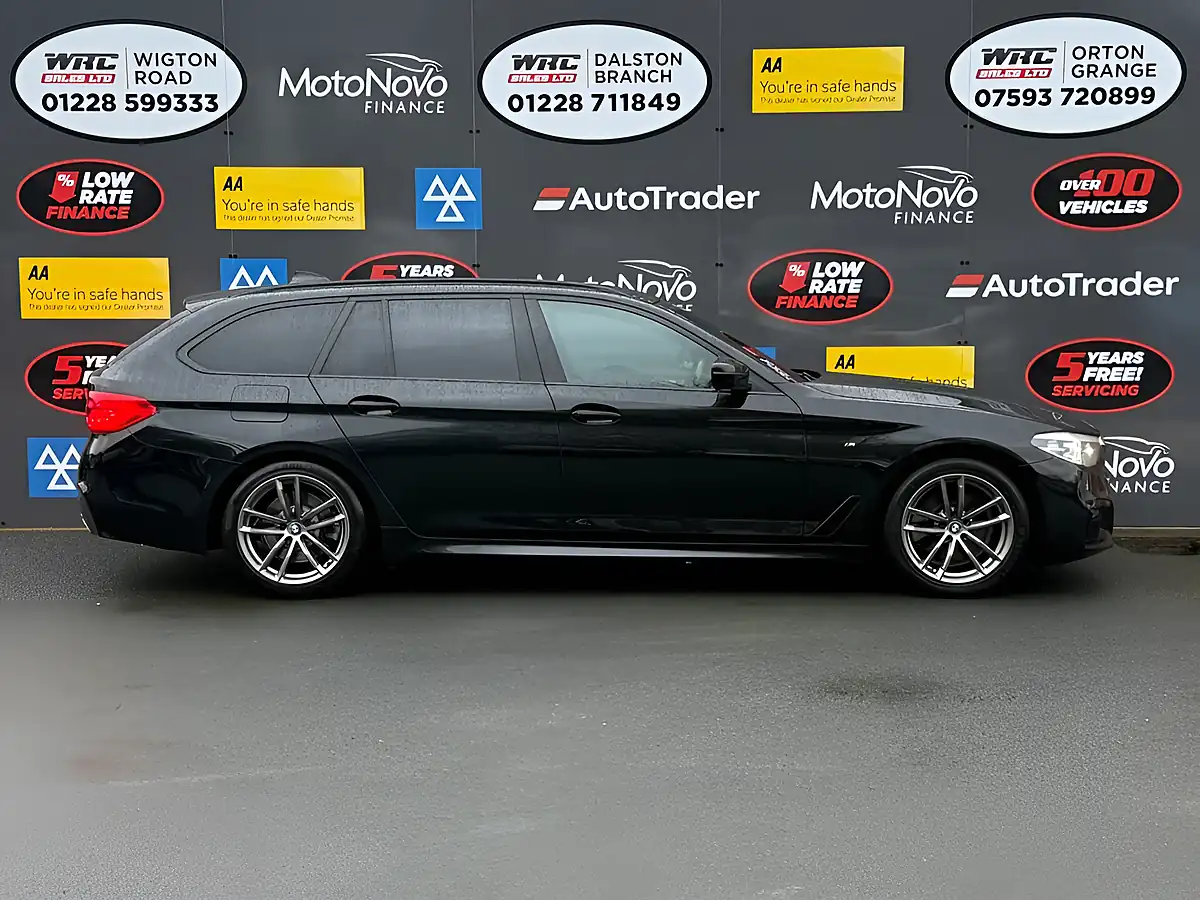 Used 2019 BMW 5 Series M Sport Touring Black - Interior and Exterior details 5