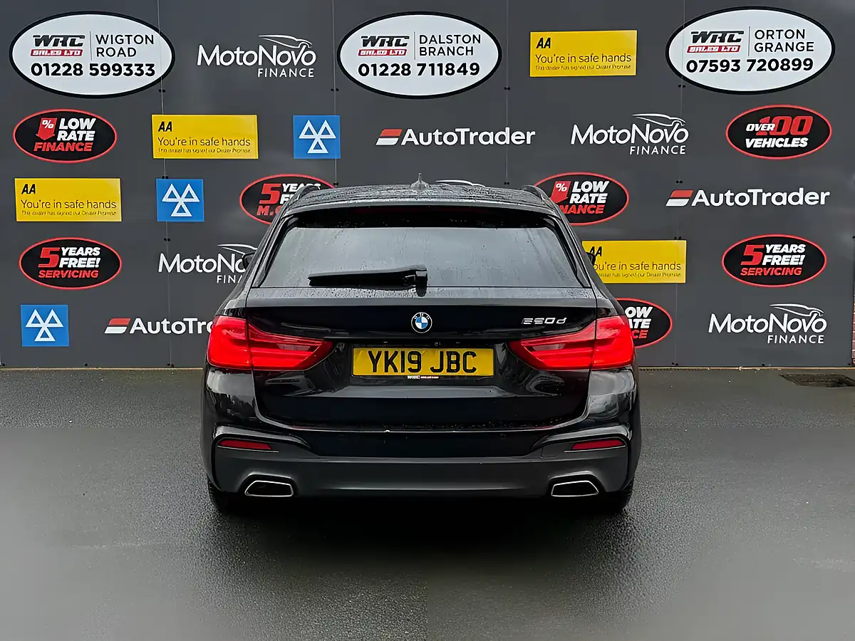 Used 2019 BMW 5 Series M Sport Touring Black - Interior and Exterior details 7