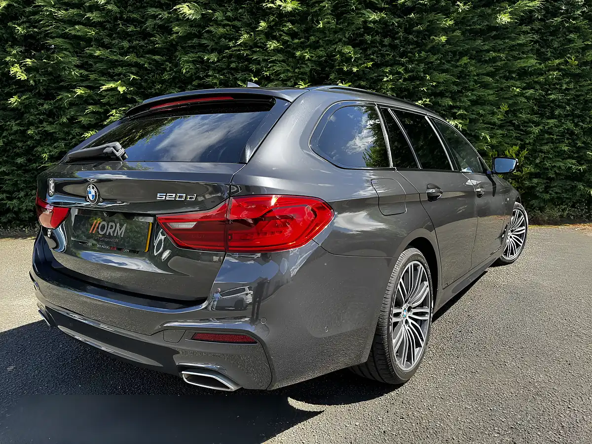Used 2019 BMW 5 Series M Sport Touring Grey - Interior and Exterior details 8