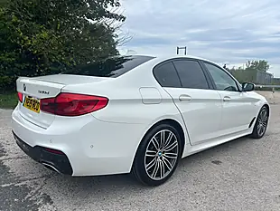 Used 2019 BMW 5 Series M Sport White - Interior and Exterior details 10