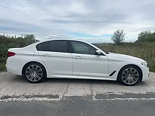 Used 2019 BMW 5 Series M Sport White - Interior and Exterior details 2