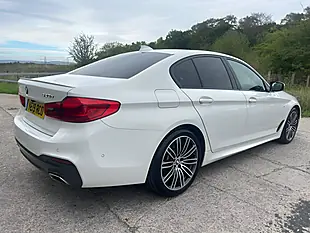 Used 2019 BMW 5 Series M Sport White - Interior and Exterior details 3