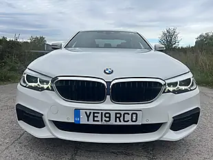 Used 2019 BMW 5 Series M Sport White - Interior and Exterior details 7