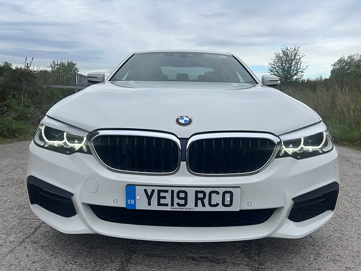 Used 2019 BMW 5 Series M Sport White - Interior and Exterior details 7