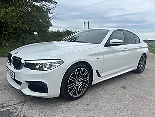 Used 2019 BMW 5 Series M Sport White - Interior and Exterior details 8