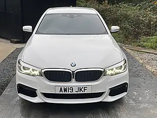 Used 2019 BMW 5 Series M Sport White - Interior and Exterior details 10