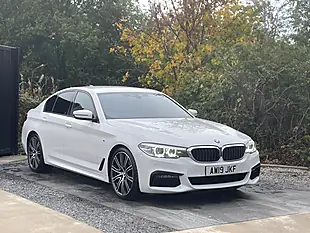 Used 2019 BMW 5 Series M Sport White - Interior and Exterior details 15