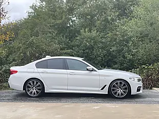 Used 2019 BMW 5 Series M Sport White - Interior and Exterior details 17