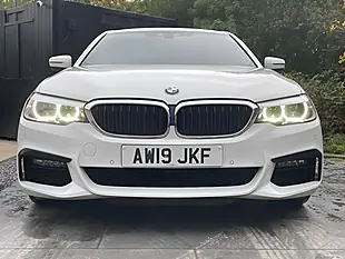 Used 2019 BMW 5 Series M Sport White - Interior and Exterior details 2