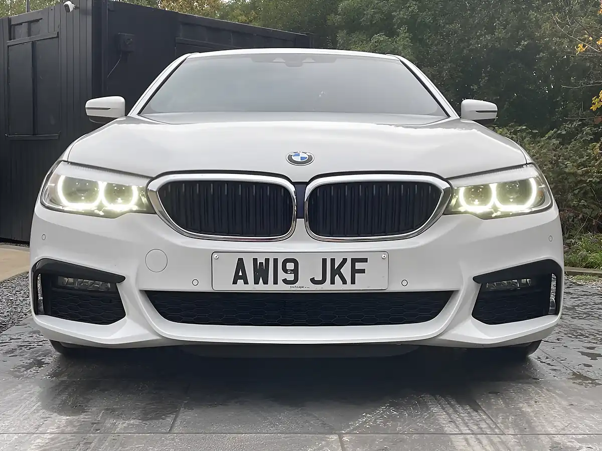 Used 2019 BMW 5 Series M Sport White - Interior and Exterior details 2