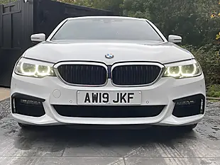 Used 2019 BMW 5 Series M Sport White - Interior and Exterior details 8