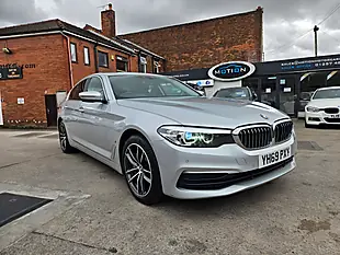 Used 2019 BMW 5 Series Se Glacier Silver - Interior and Exterior details 2