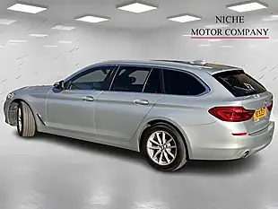 Used 2019 BMW 5 Series Se Silver - Interior and Exterior details 18