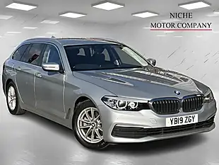 Used 2019 BMW 5 Series Se Silver - Interior and Exterior details 2