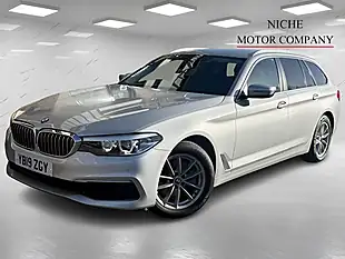 Used 2019 BMW 5 Series Se Silver - Interior and Exterior details 5