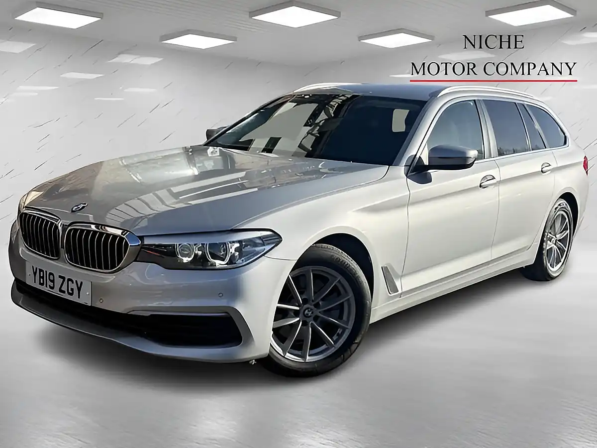 Used 2019 BMW 5 Series Se Silver - Interior and Exterior details 5