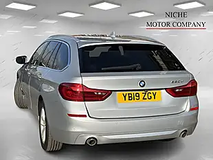 Used 2019 BMW 5 Series Se Silver - Interior and Exterior details 6