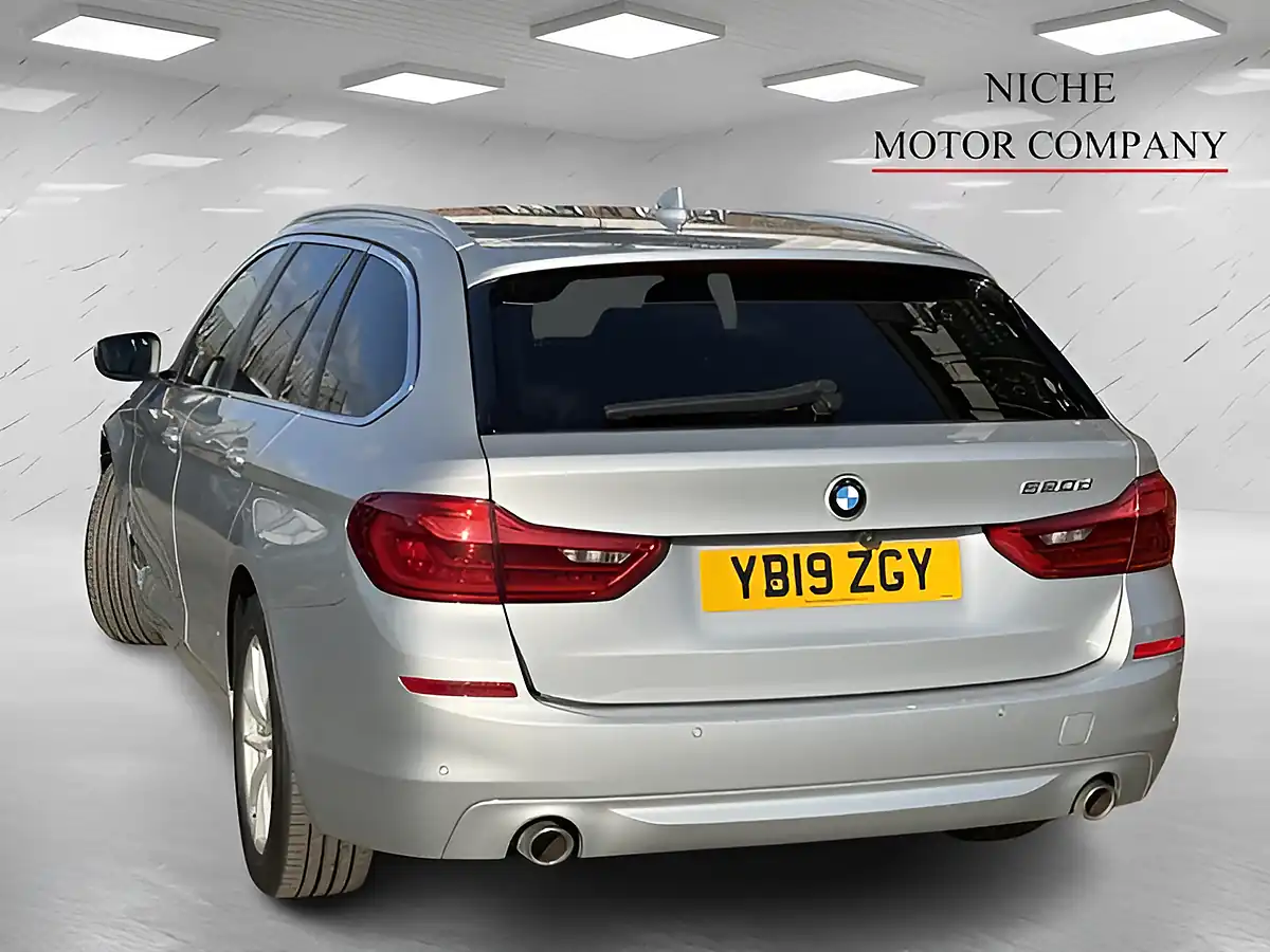 Used 2019 BMW 5 Series Se Silver - Interior and Exterior details 6