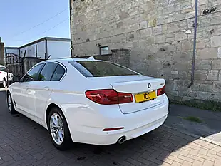 Used 2019 BMW 5 Series Se White - Interior and Exterior details 13