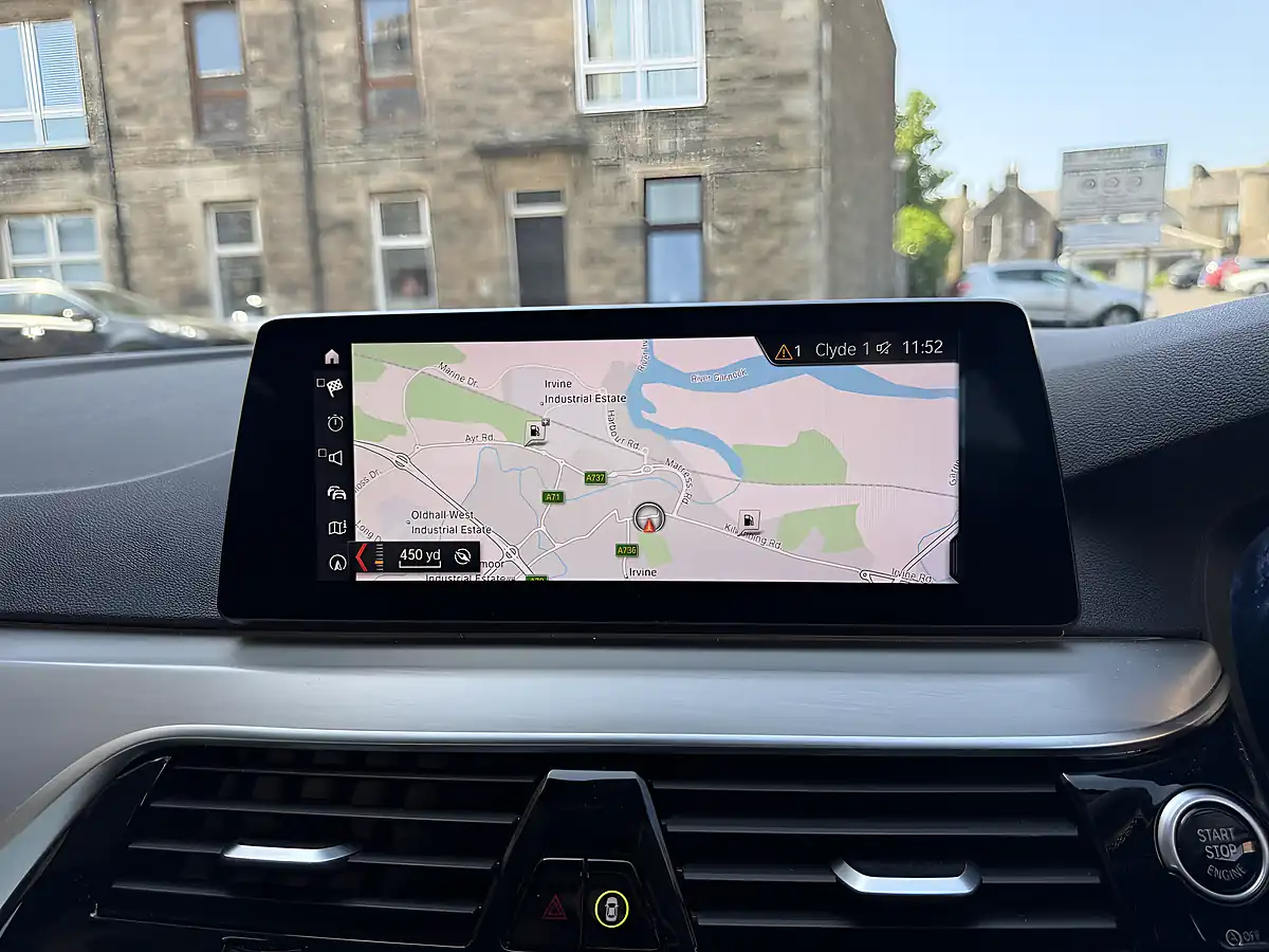 Used 2019 BMW 5 Series Se White - Interior and Exterior details 14