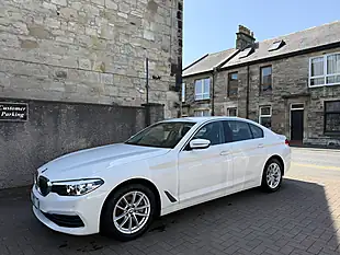 Used 2019 BMW 5 Series Se White - Interior and Exterior details 15