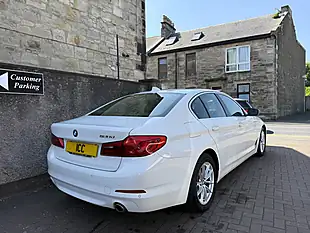 Used 2019 BMW 5 Series Se White - Interior and Exterior details 2