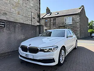 Used 2019 BMW 5 Series Se White - Interior and Exterior details 3