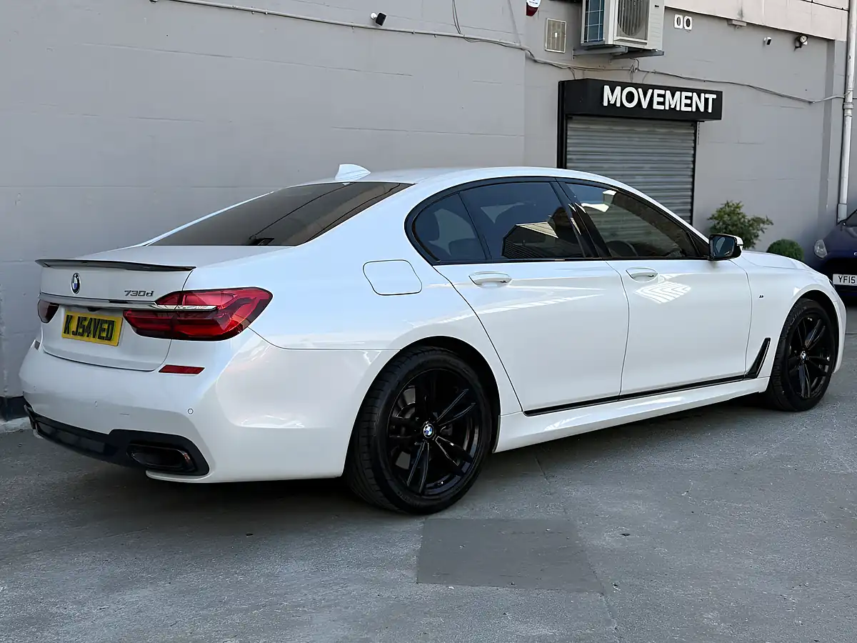 Used 2019 BMW 7 Series M Sport White - Interior and Exterior details 4