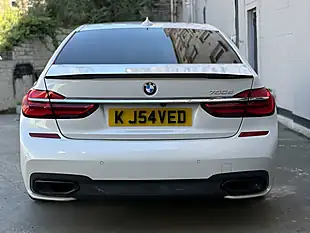 Used 2019 BMW 7 Series M Sport White - Interior and Exterior details 8