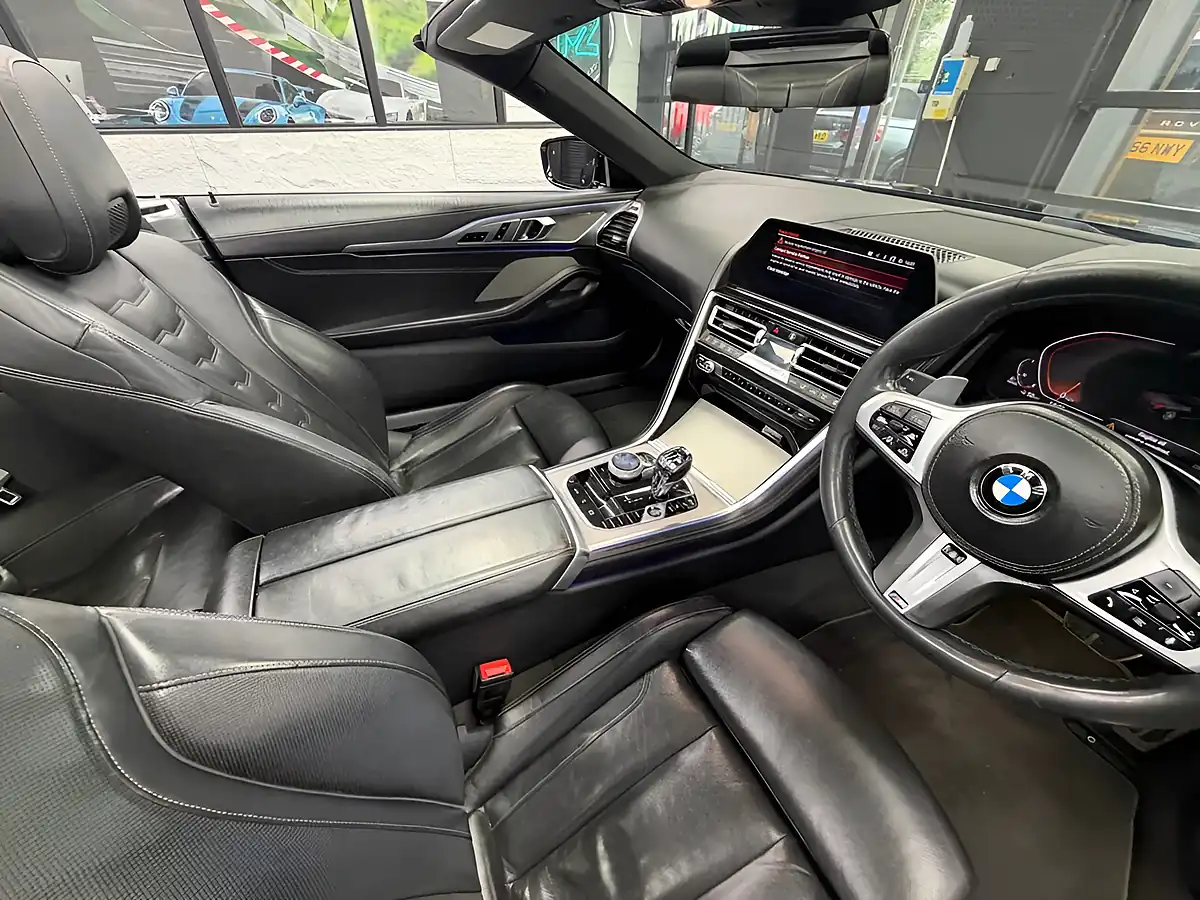 Used 2019 BMW 8 Series Black - Interior and Exterior details 3