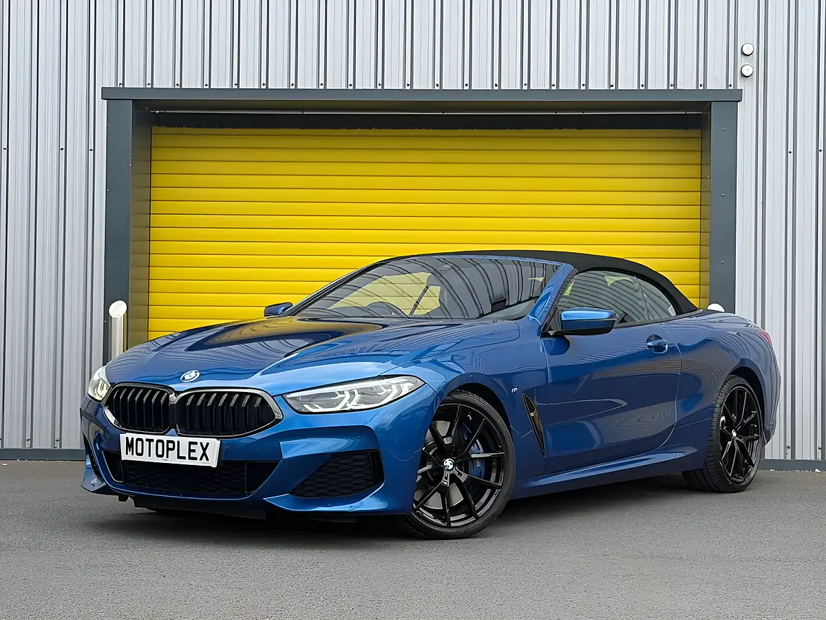 Used 2019 BMW 8 Series M Sport Sonic Speed Blue - Front View