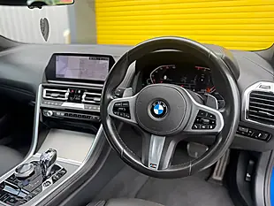 Used 2019 BMW 8 Series M Sport Sonic Speed Blue - Interior and Exterior details 10