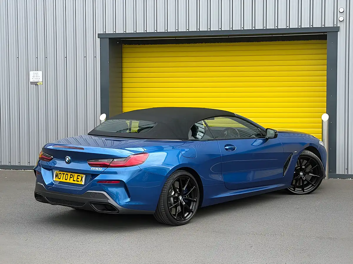 Used 2019 BMW 8 Series M Sport Sonic Speed Blue - Interior and Exterior details 14