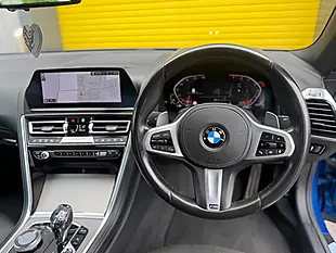 Used 2019 BMW 8 Series M Sport Sonic Speed Blue - Interior and Exterior details 2
