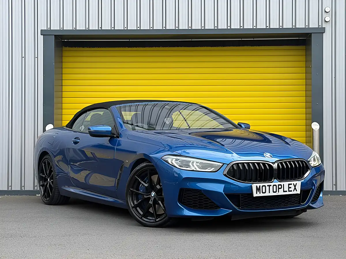 Used 2019 BMW 8 Series M Sport Sonic Speed Blue - Interior and Exterior details 3