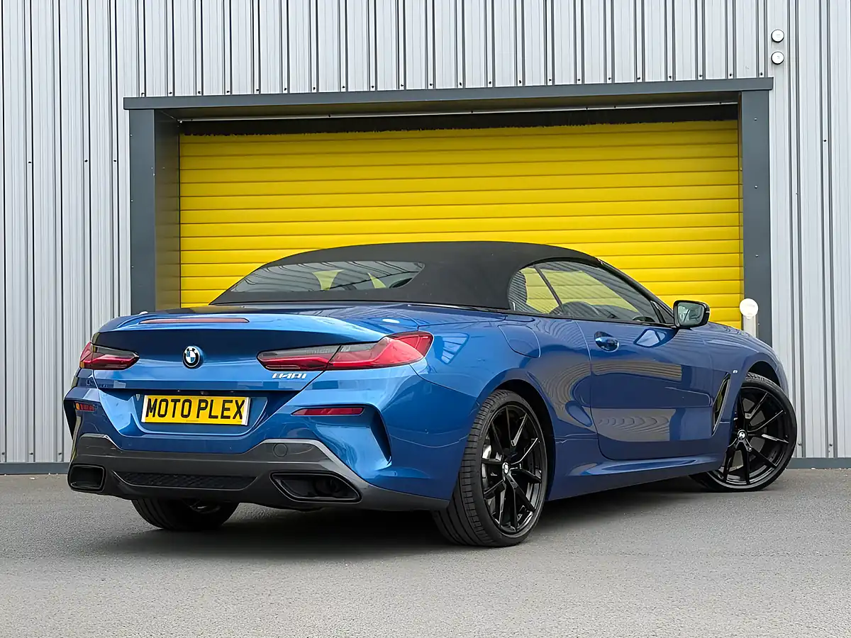 Used 2019 BMW 8 Series M Sport Sonic Speed Blue - Interior and Exterior details 6