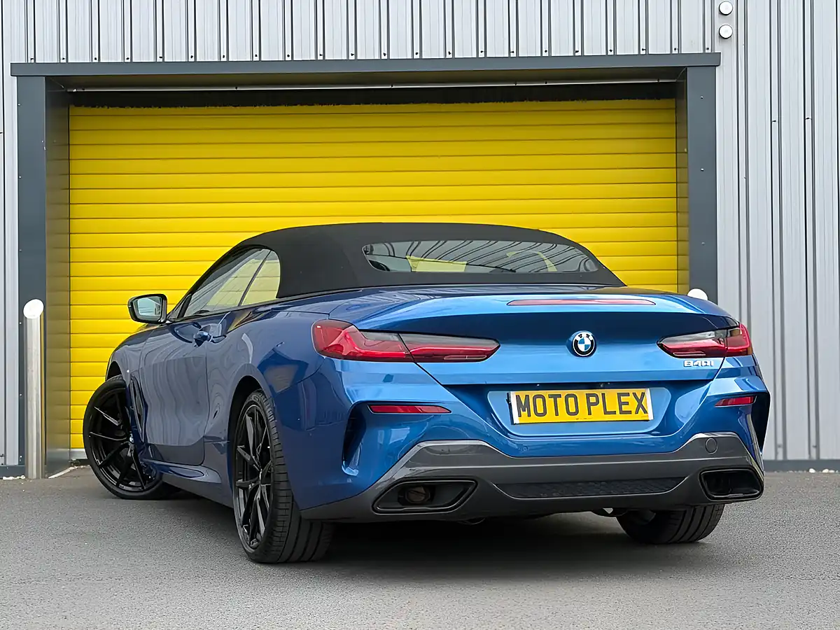 Used 2019 BMW 8 Series M Sport Sonic Speed Blue - Interior and Exterior details 8