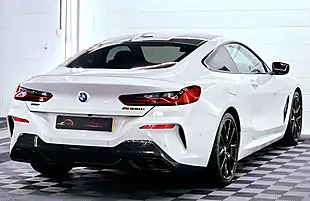 Used 2019 BMW 8 Series M850i Mineral White - Interior and Exterior details 11