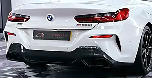 Used 2019 BMW 8 Series M850i Mineral White - Interior and Exterior details 13