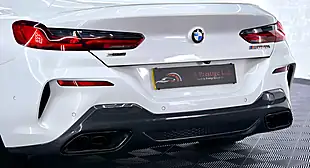 Used 2019 BMW 8 Series M850i Mineral White - Interior and Exterior details 14