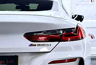 Used 2019 BMW 8 Series M850i Mineral White - Interior and Exterior details 16