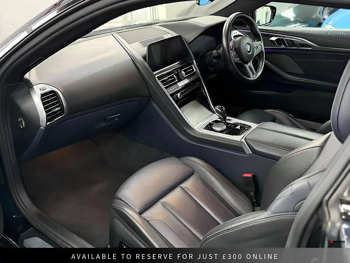 Used 2019 BMW 8 Series M850i Xdrive Black - Interior and Exterior details 10